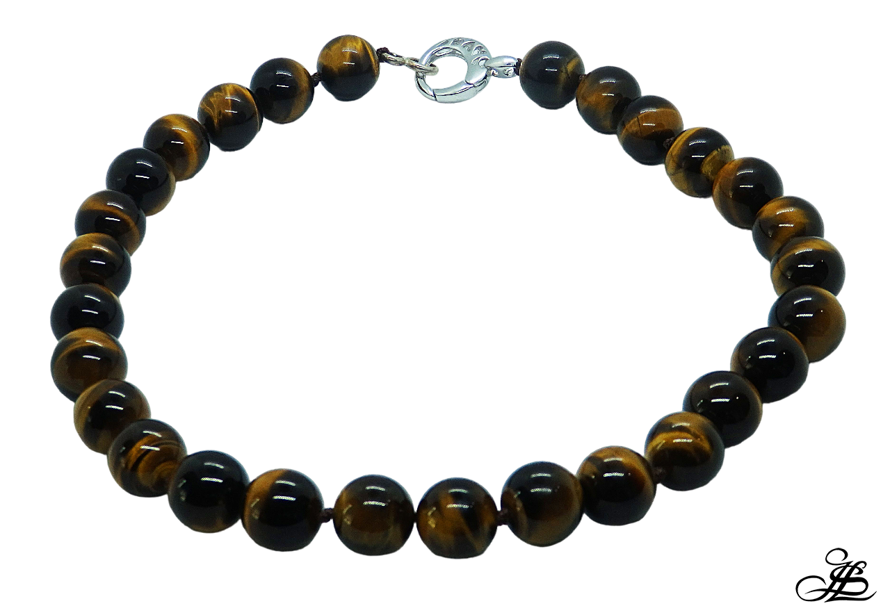 Collar ojo de tigre