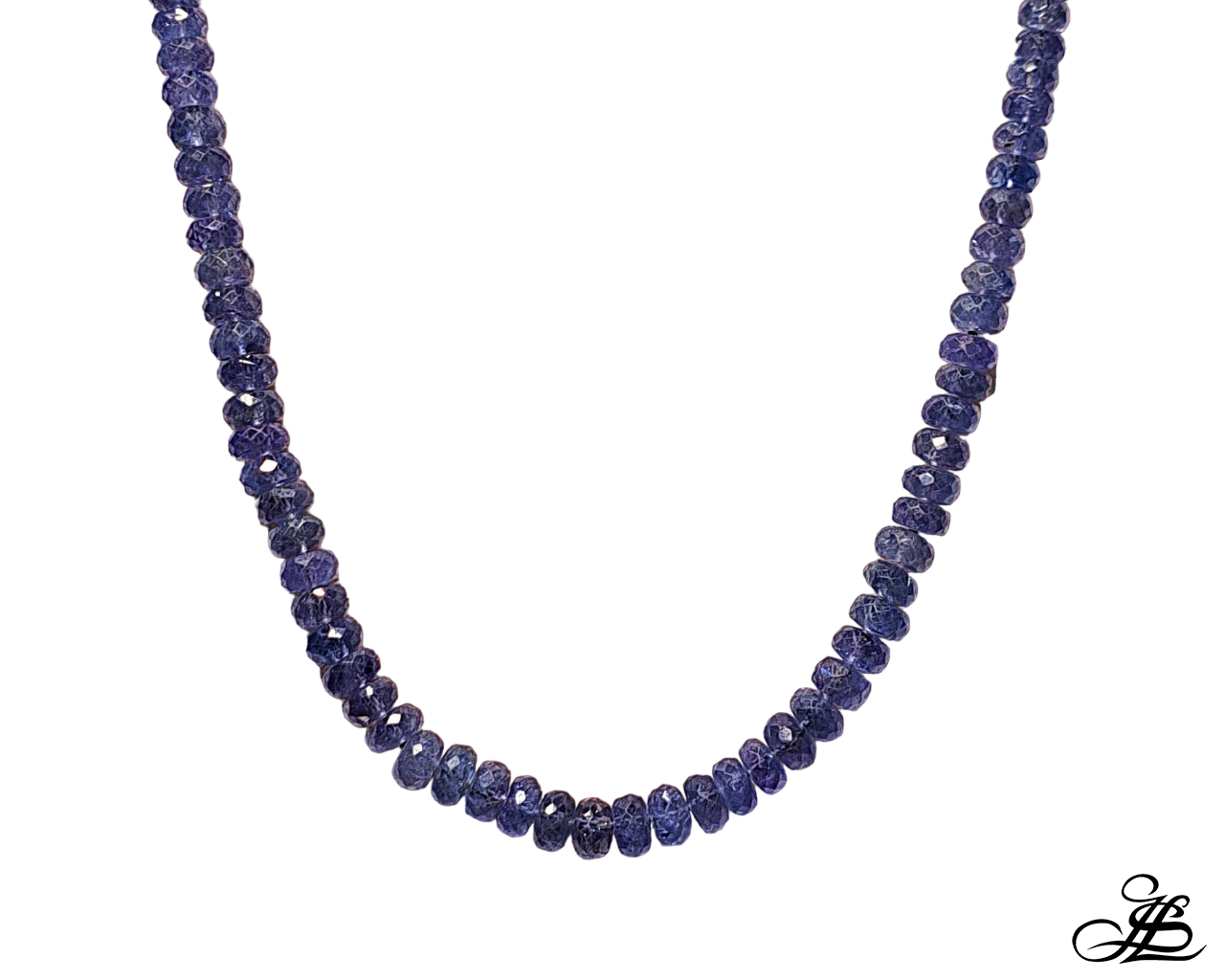 Collar de tanzanitas