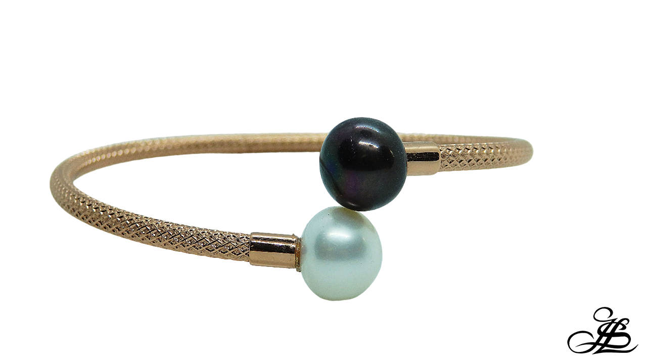 Pulsera con perlas